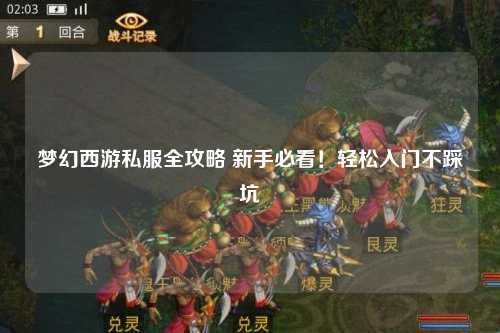 梦幻西游私服全攻略 新手必看！轻松入门不踩坑